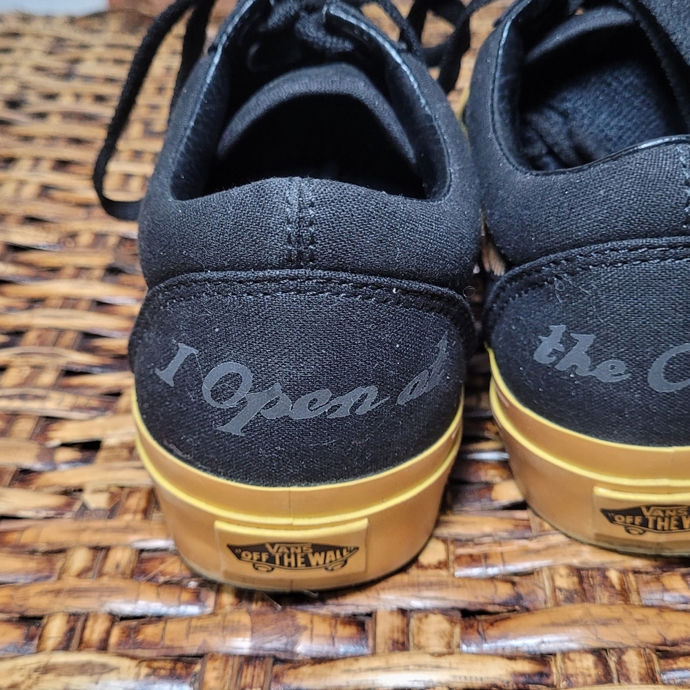 Vans Harry Potter Gold Sneakers 5.5 - Picture 9 of 16